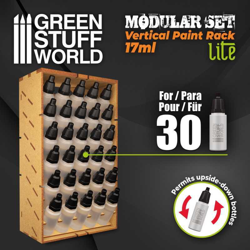 Vertical Paint Organizer 17ml - LITE | MDF Wood Displays