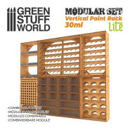Vertical Paint Organizer 30ml - LITE | MDF Wood Displays
