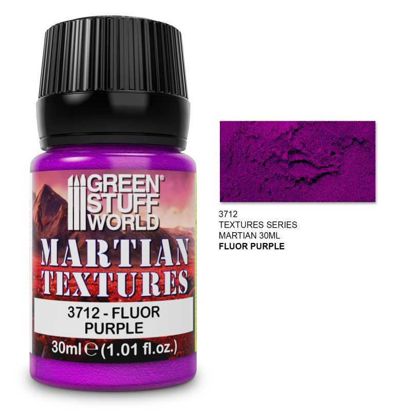 Textured Paint - Martian - Fluor Purple 30ml | Martian Earth Textures