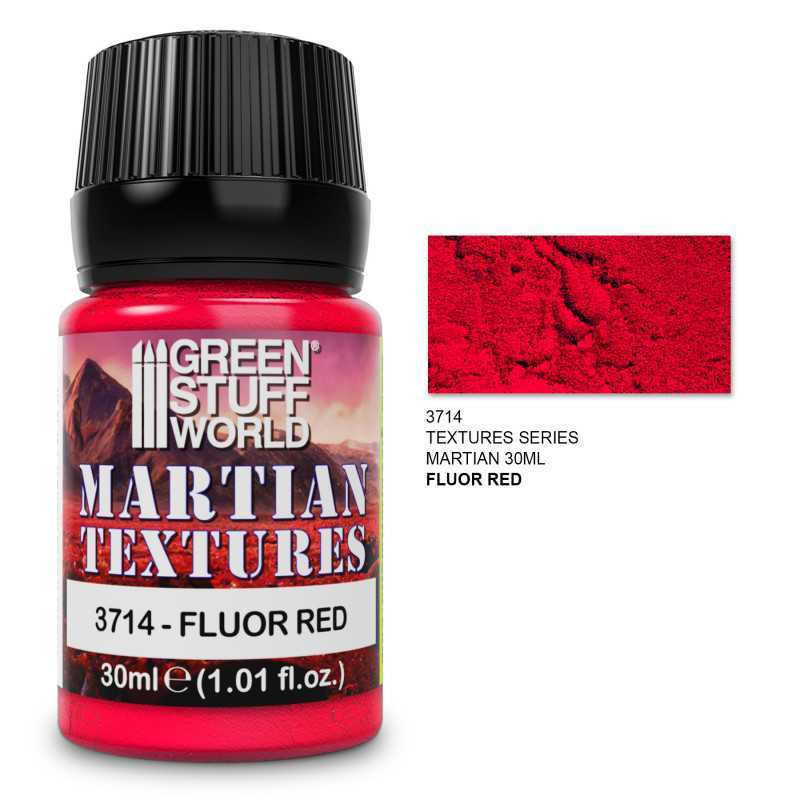 纹理膏 - 火星土 - 荧光红 30ml - 火星土壤纹理