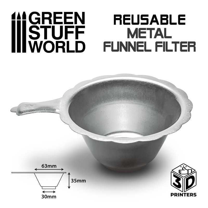 Reusable metal resin filter | Inicio