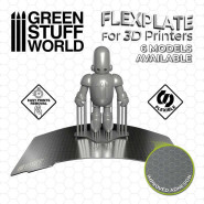 3D打印磁性金属板 - 124x70mm - 用于 3D 打印机的柔性板