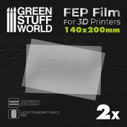 FEP film 200x140mm (pack x2) | FEP Film for 3D printers