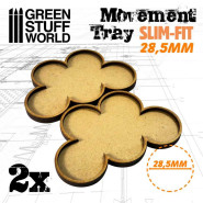 MDF Movement Trays 28,5mm x5 - SLIM-FIT | Movement Trays