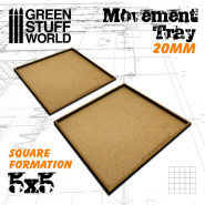 MDF Movement Trays 20mm 5x5 | Hobby Accessories