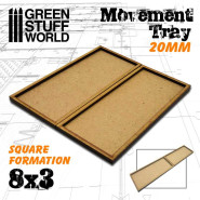 MDF Movement Trays 20mm 8x3 | Hobby Accessories