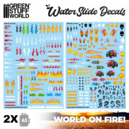 Waterslide Decals - World on Fire | Inicio