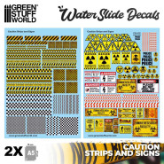 Waterslide Decals - Caution Strips and Signs | Inicio