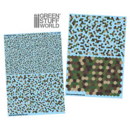 Waterslide Decals - Hex Forest Camo | Water Transfer Decals