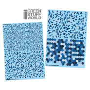 Waterslide Decals - Hex Tundra Camo | Water Transfer Decals