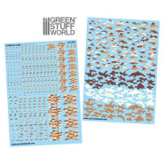 Waterslide Decals - Classic Desert Camo | Water Transfer Decals