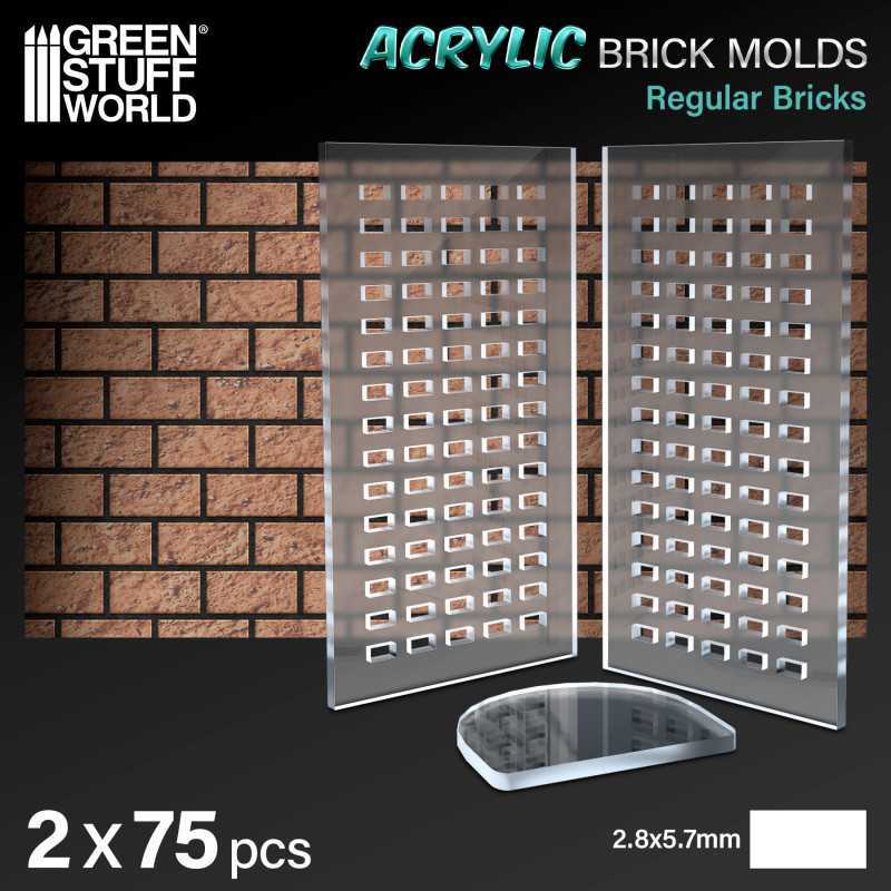 Acrylic molds - Bricks | Acrylic Molds