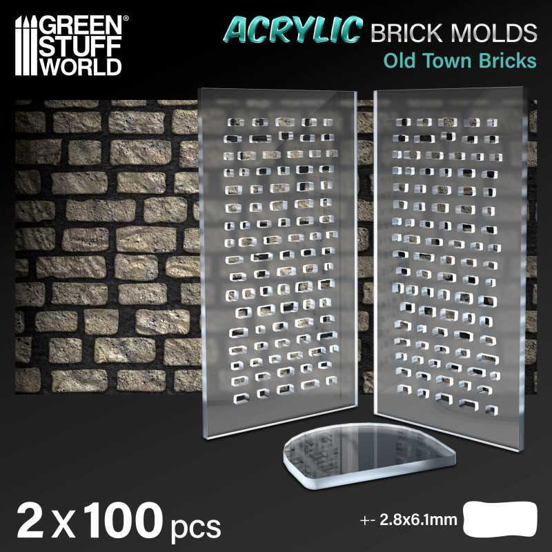 Acrylic molds - Old Bricks | Acrylic Molds