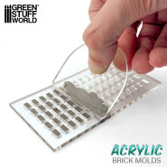 Acrylic molds - Zig Zag Pavement | Acrylic Molds