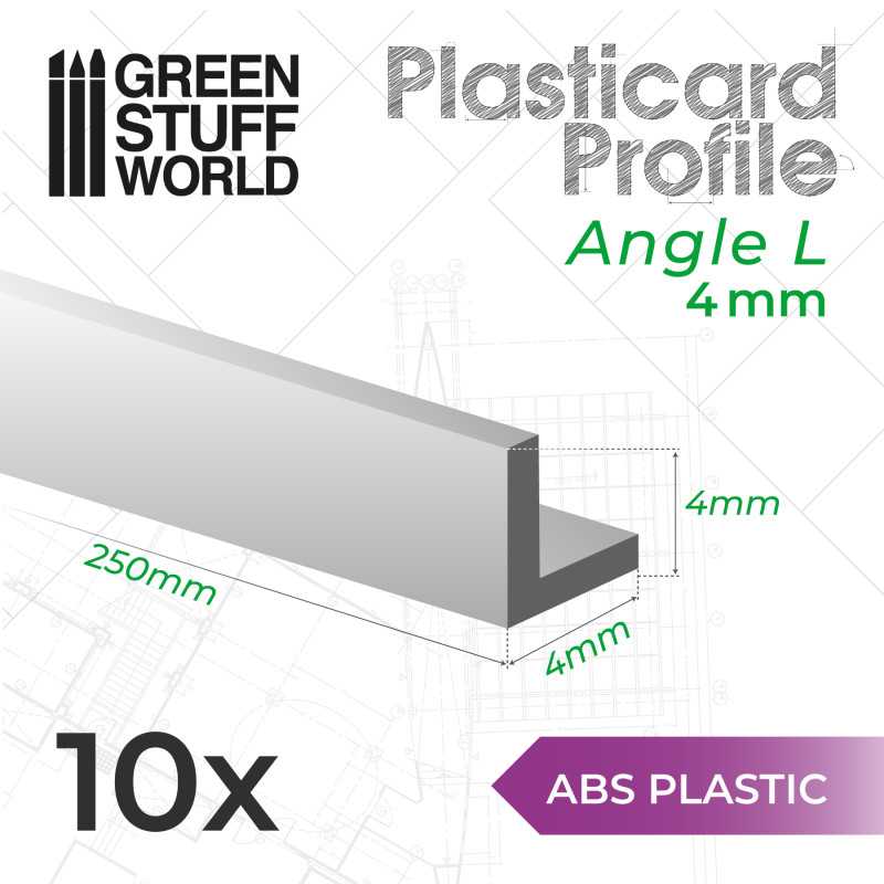Plasticard型材 ANGLE-L 4 mm - 其它型材