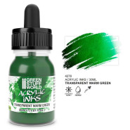 丙烯酸油墨 - 透明暖綠色 30ml - Inks