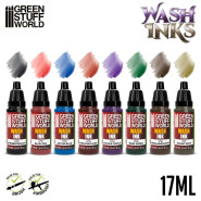 Set x8 Acrylic Wash Ink Paints | Paint Sets