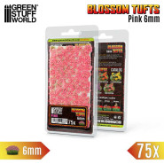 Blossom TUFTS - 6mm self-adhesive - PINK | Blossom Tufts