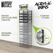 GSW Acrylic Inks Display Rack 30ml | Paint Displays