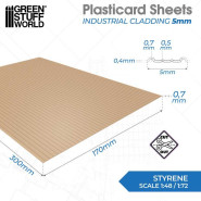 Plasticard - Industrial Cladding 5mm | Plasticard