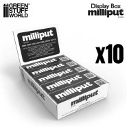 紙板展示盒Milliput 黑色 x10個單位 - Milliput英國復合土