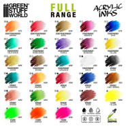 Acrylic Inks Set - Basic Transparent (x4) | Acrylic Inks