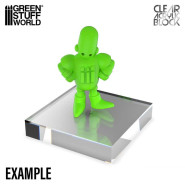 Acrylic Display Block 60x60x15mm | Acrylic Display Blocks
