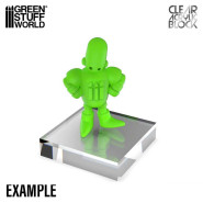 Acrylic Display Block 80x80x15mm | Acrylic Display Blocks