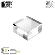 80x80x30毫米亞克力展示塊 - 亞克力展示塊