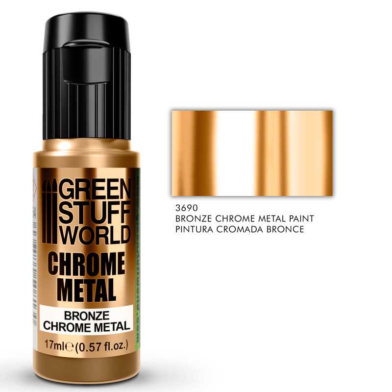 Chrome Paint - BRONZE 17ml | Chrome Paints Chrome Paint - BRONZE 17ml | Chrome Paints