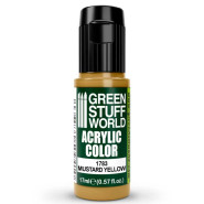 Acrylic Color MUSTARD YELLOW | Acrylic Paints