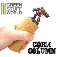 Sculpting COLUMN Cork for armatures | Painting Cork Handles