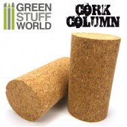 Sculpting COLUMN Cork for armatures | Painting Cork Handles