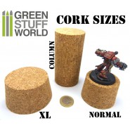Sculpting COLUMN Cork for armatures | Painting Cork Handles