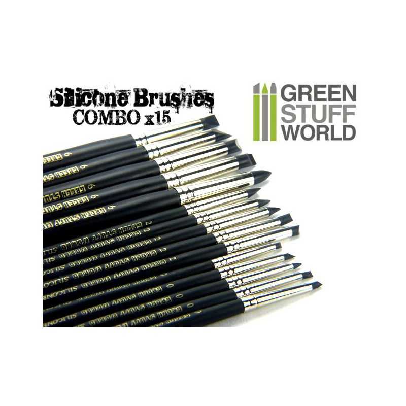 Colour Shapers Brushes COMBO 0, 2 and 6 - BLACK FIRM