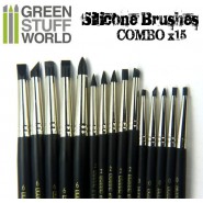 Colour Shapers Brushes COMBO 0, 2 and 6 - BLACK FIRM