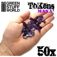 Mana tokens | Gaming Tokens and Meeples