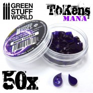 Mana tokens | Gaming Tokens and Meeples