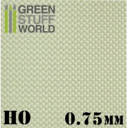 ABS Plasticard - Thread DIAMOND HO 0.75mm Textured Sheet | Textured Sheets