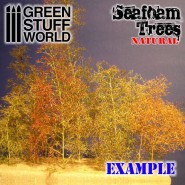 perfect sea foam tree foliage mix green Diorama Landscape