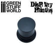 Round Display Plinth 4.5 cm - Black | Round Cylinder Plinths