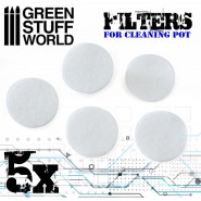 Airbrush Cleaning Pot Filters | Airbrushing Accessories