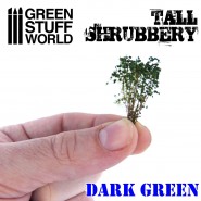 Tall Shrubbery - Dark Green | Shrubs Tufts