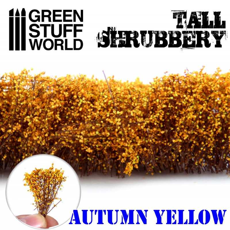 Tall Shrubbery - Autumn Yellow | Shrubs Tufts