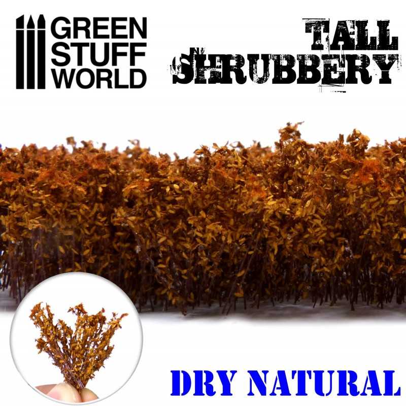 Tall Shrubbery - Dry Natural | Shrubs Tufts