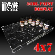 涂料展示架 30ml (4x7) - 涂料展示架