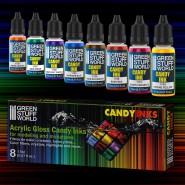 Set x8 Acrylic Candy Ink Paints | Paint Sets