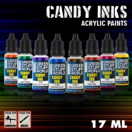 Set x8 Acrylic Candy Ink Paints | Paint Sets