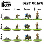 Static Grass Flock 12mm - Olive Green - 280 ml