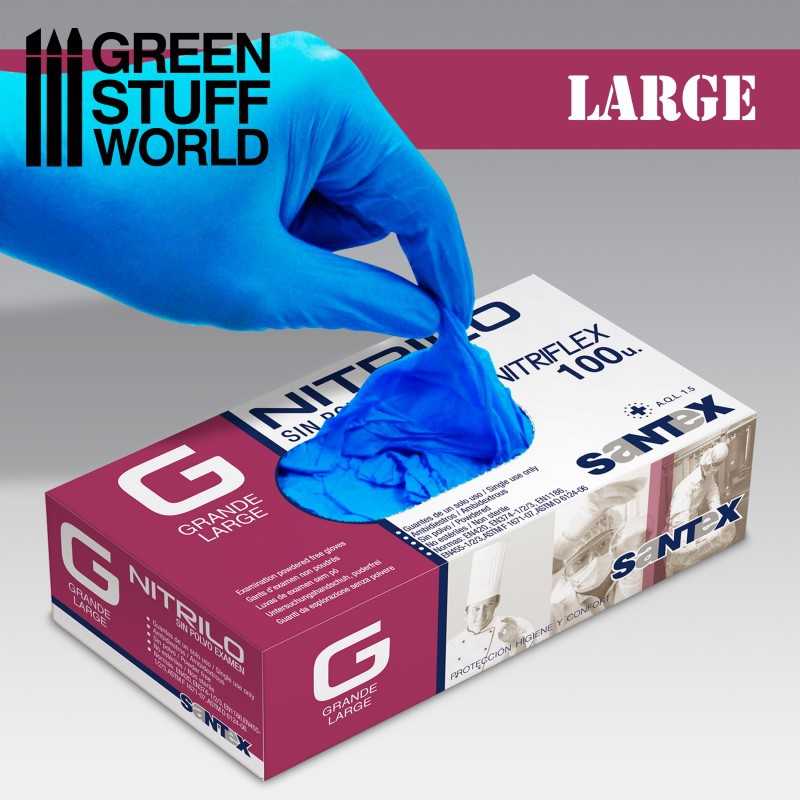 Nitrile Gloves - Large | Gloves